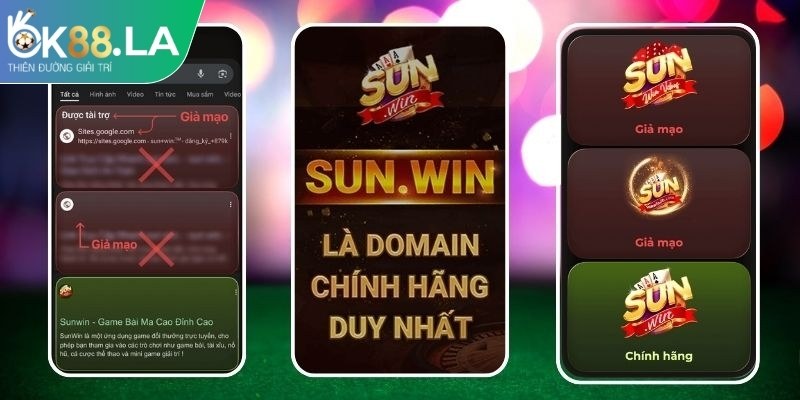Dấu hiệu nhận biết Sunwin thật – giả giúp người chơi sớm phát hiện