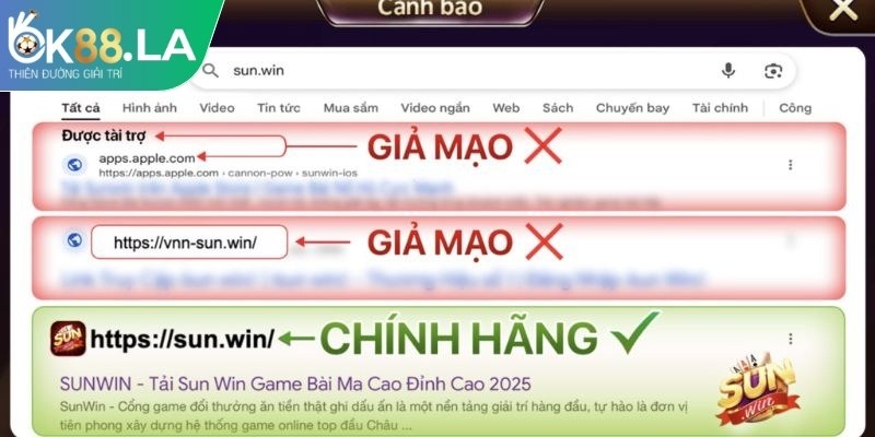 Hãy lấy đường dẫn từ nơi uy tín hoặc trực tiếp từ trang chủ